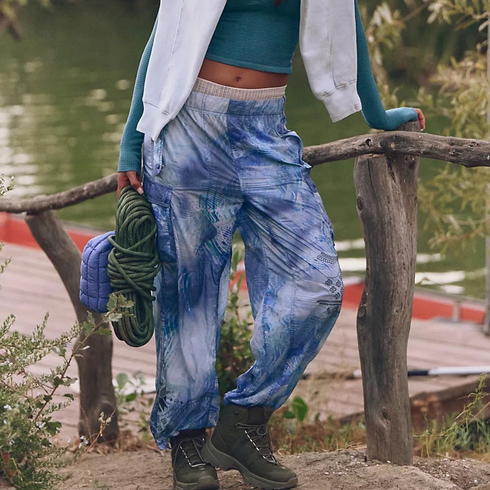 NWT Free People FP Movement Color Burst Hike Pants